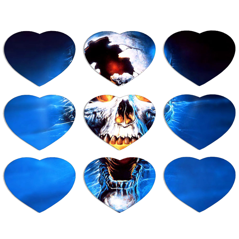 Магнитные фотопазлы Сердце 50 на 50 набор 9 штук 