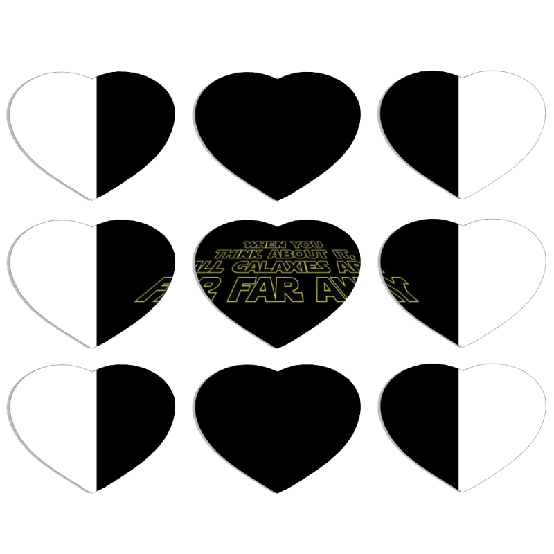 Магнитные фотопазлы Сердце 50 на 50 набор 9 штук 