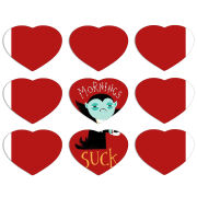 Магнитные фотопазлы Сердце 50 на 50 набор 9 штук 