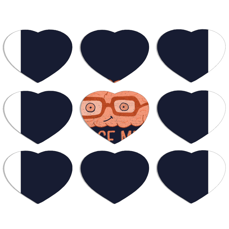 Магнитные фотопазлы Сердце 50 на 50 набор 9 штук 