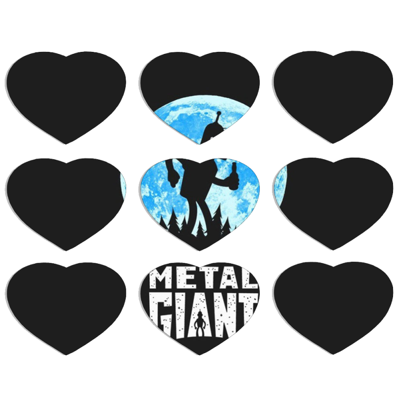 Магнитные фотопазлы Сердце 50 на 50 набор 9 штук 