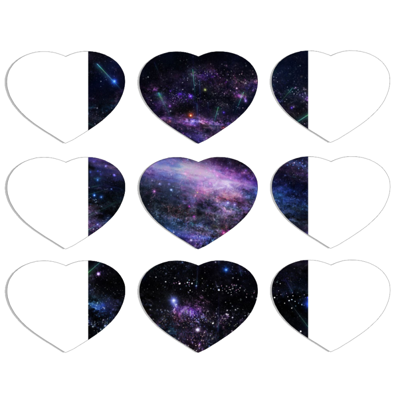Магнитные фотопазлы Сердце 50 на 50 набор 9 штук 