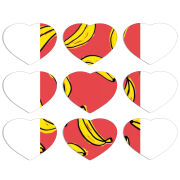 Магнитные фотопазлы Сердце 50 на 50 набор 9 штук 