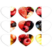 Магнитные фотопазлы Сердце 50 на 50 набор 9 штук 