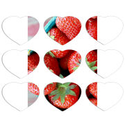 Магнитные фотопазлы Сердце 50 на 50 набор 9 штук 