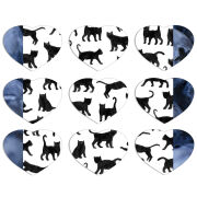 Магнитные фотопазлы Сердце 50 на 50 набор 9 штук 