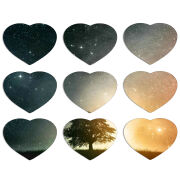 Магнитные фотопазлы Сердце 50 на 50 набор 9 штук 