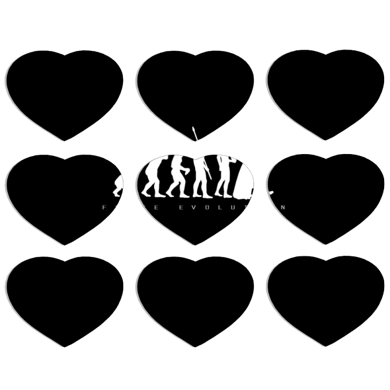 Магнитные фотопазлы Сердце 50 на 50 набор 9 штук 