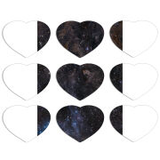 Магнитные фотопазлы Сердце 50 на 50 набор 9 штук 