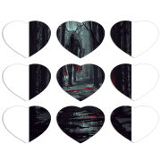 Магнитные фотопазлы Сердце 50 на 50 набор 9 штук Forest and Beast