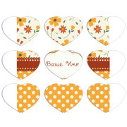 Магнитные фотопазлы Сердце 50 на 50 набор 9 штук 