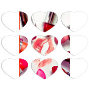 Магнитные фотопазлы Сердце 50 на 50 набор 9 штук 