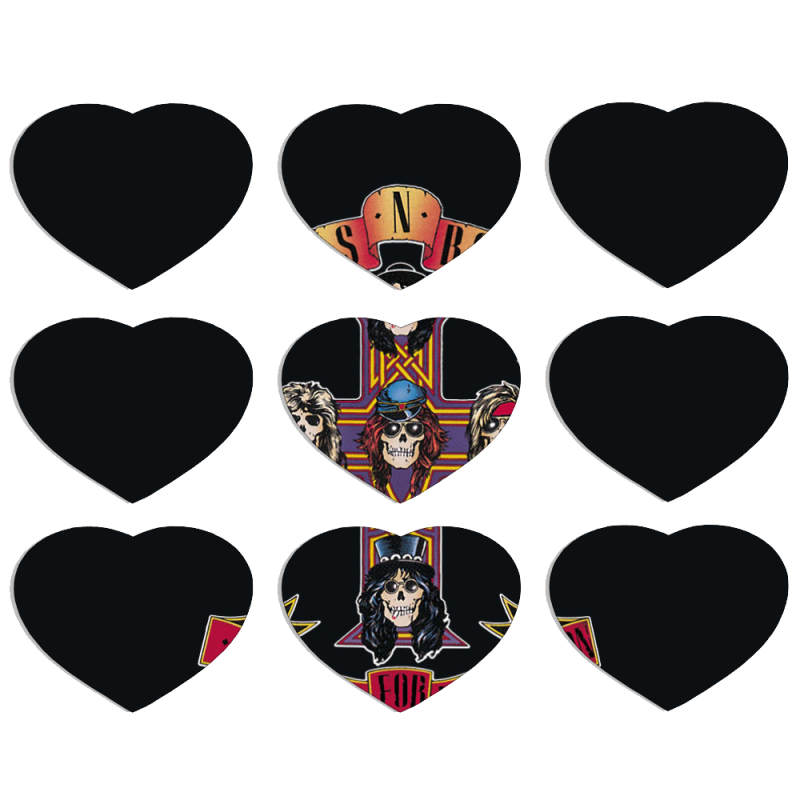 Магнитные фотопазлы Сердце 50 на 50 набор 9 штук 