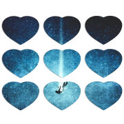 Магнитные фотопазлы Сердце 50 на 50 набор 9 штук 