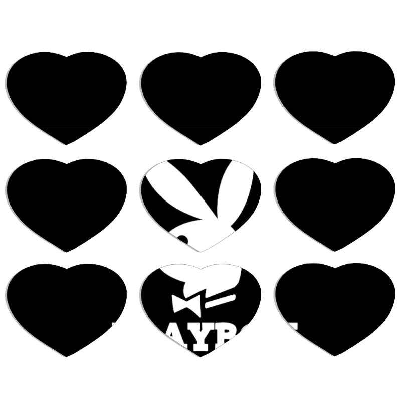 Магнитные фотопазлы Сердце 50 на 50 набор 9 штук 