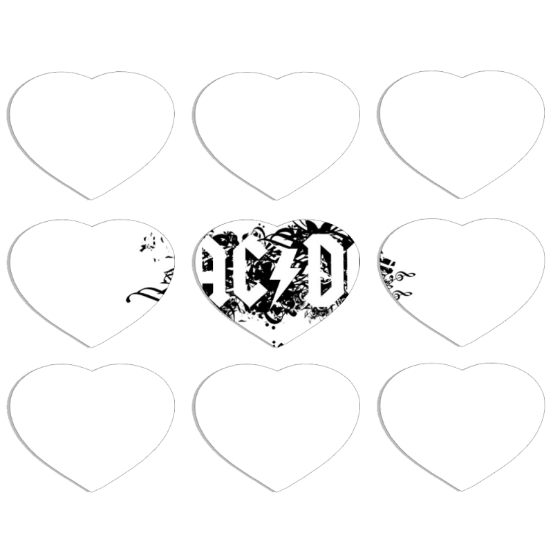 Магнитные фотопазлы Сердце 50 на 50 набор 9 штук 