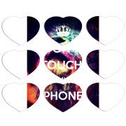 Магнитные фотопазлы Сердце 50 на 50 набор 9 штук 