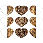 Магнитные фотопазлы Сердце 50 на 50 набор 9 штук 