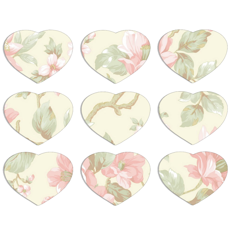 Магнитные фотопазлы Сердце 50 на 50 набор 9 штук 