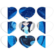 Магнитные фотопазлы Сердце 50 на 50 набор 9 штук Song of the Sea