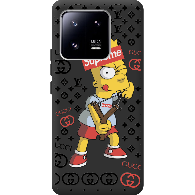 Черный чехол BoxFace Xiaomi 13 Pro Yellow Fun