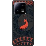 Черный чехол BoxFace Xiaomi 13 Pro Ornament