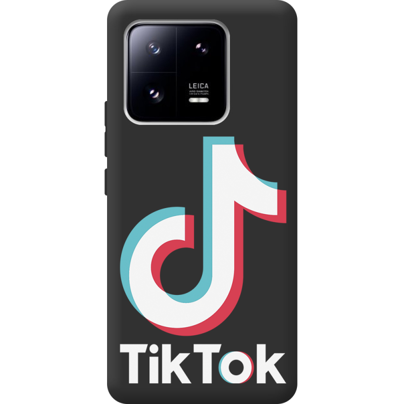 Черный чехол BoxFace Xiaomi 13 Pro Tik Tok