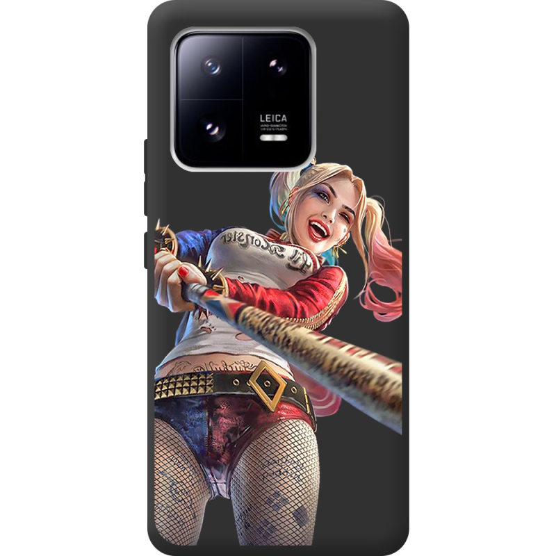 Черный чехол BoxFace Xiaomi 13 Pro Happy Harley Quinn