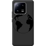 Черный чехол BoxFace Xiaomi 13 Pro Earth