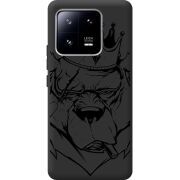 Черный чехол BoxFace Xiaomi 13 Pro Bear King