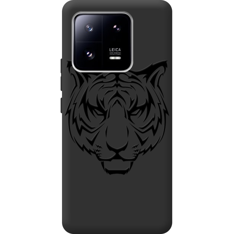 Черный чехол BoxFace Xiaomi 13 Pro Tiger