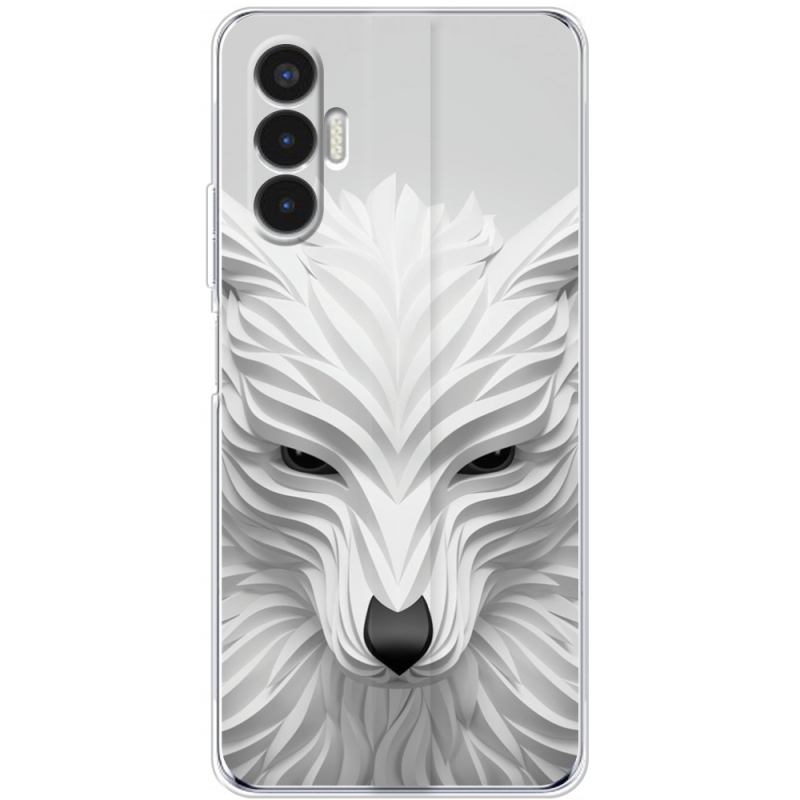 Чехол BoxFace Tecno POVA 3 White Wolf