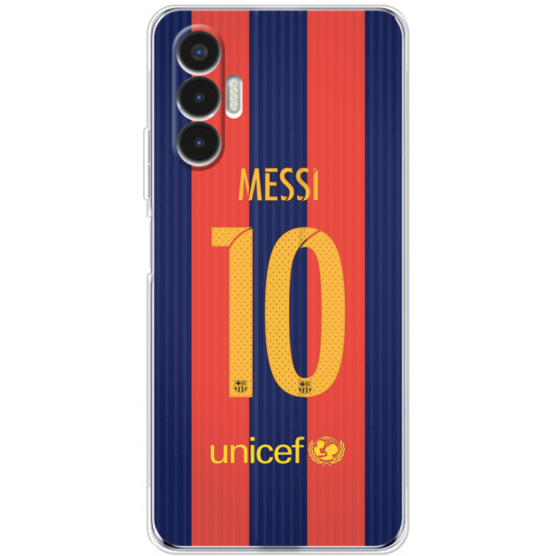 Чехол BoxFace Tecno POVA 3 Messi 10