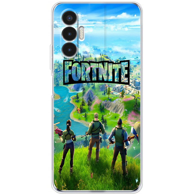 Чехол BoxFace Tecno POVA 3 Fortnite