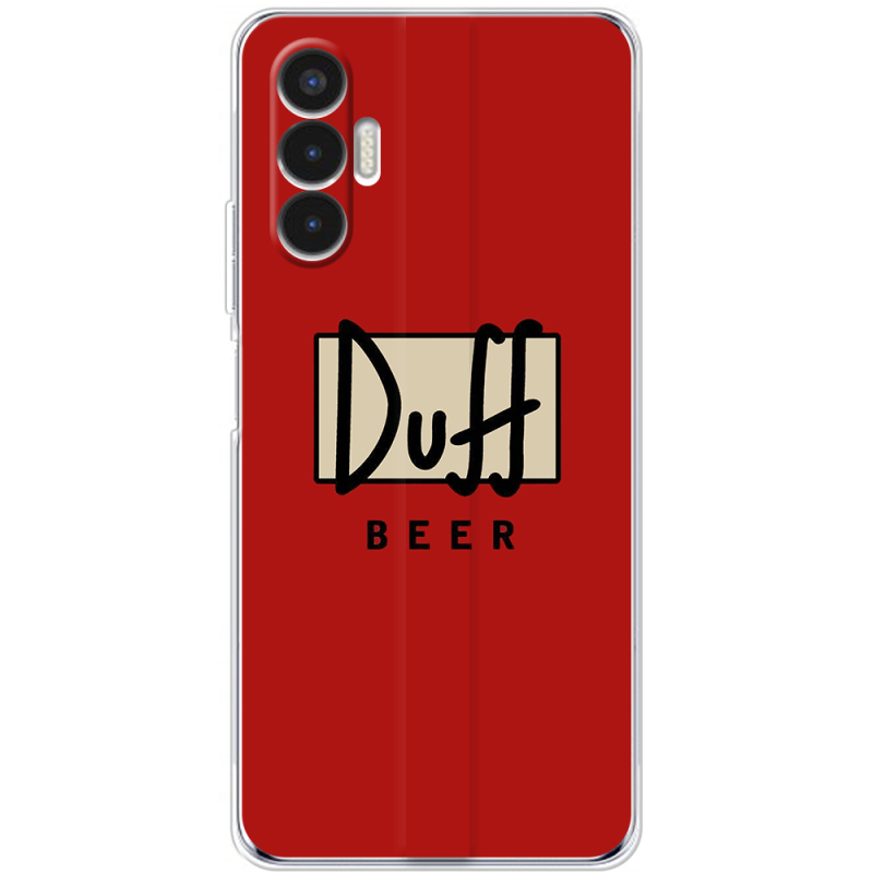 Чехол BoxFace Tecno POVA 3 Duff beer