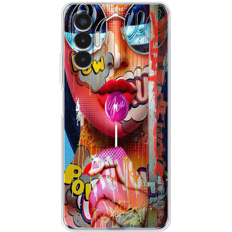 Чехол BoxFace Tecno POVA 3 Colorful Girl