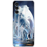 Чехол BoxFace Tecno POVA 3 White Horse