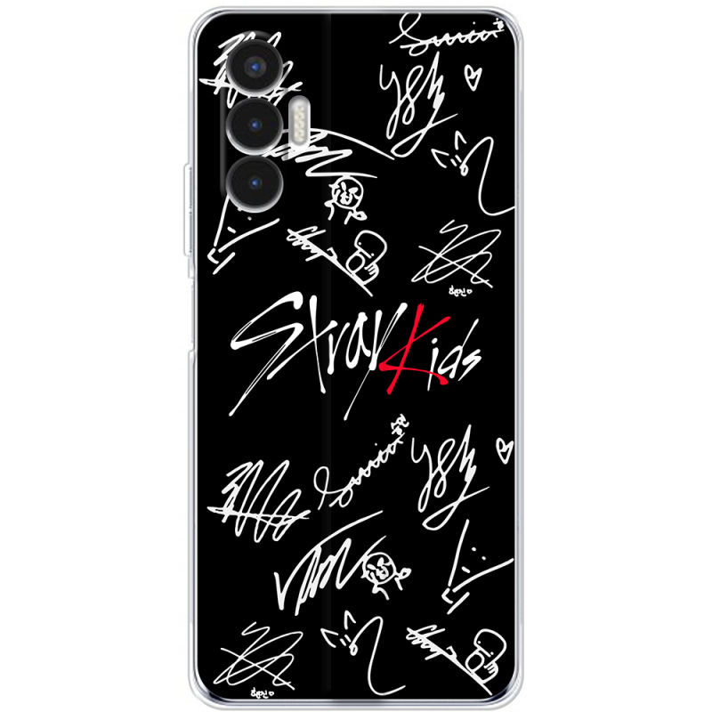 Чехол BoxFace Tecno POVA 3 Stray Kids автограф