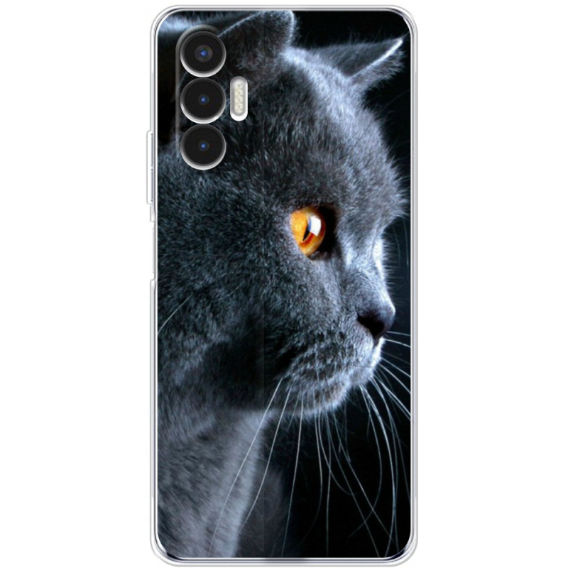 Чехол BoxFace Tecno POVA 3 English cat