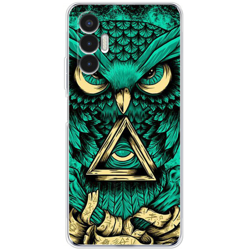 Чехол BoxFace Tecno POVA 3 Masonic Owl