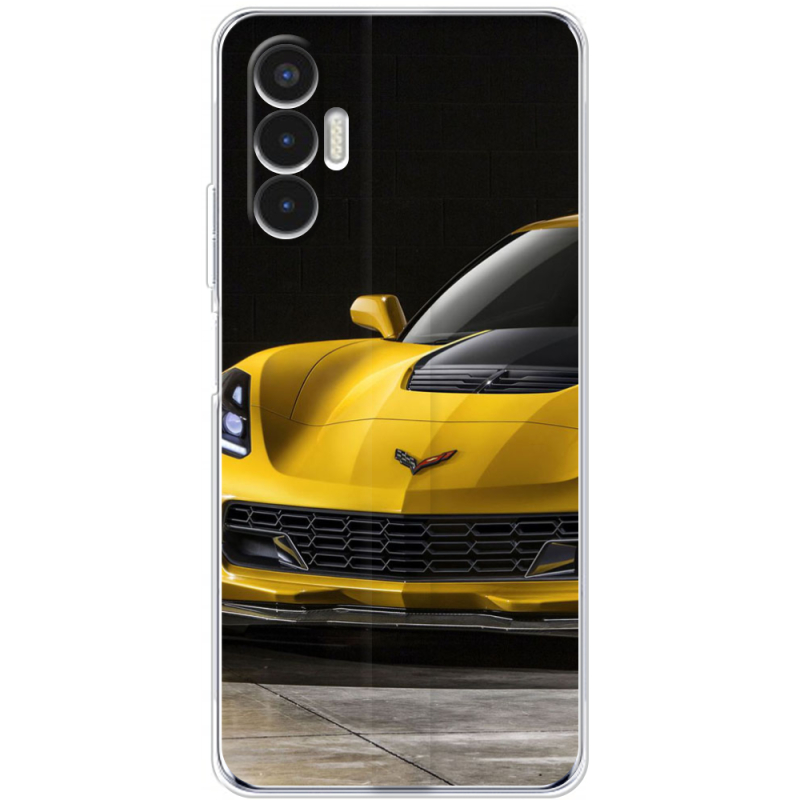 Чехол BoxFace Tecno POVA 3 Corvette Z06