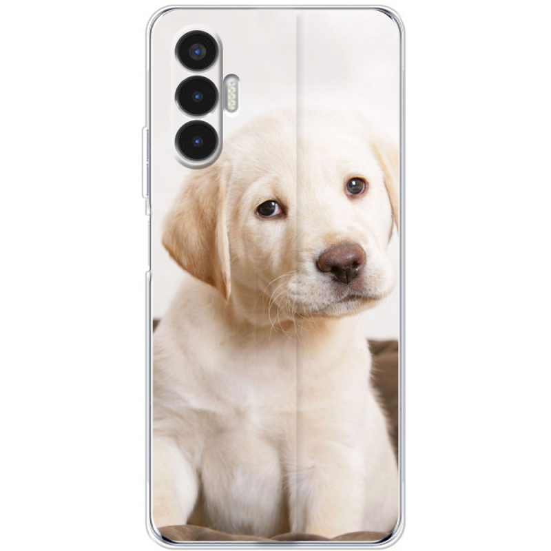 Чехол BoxFace Tecno POVA 3 Puppy Labrador