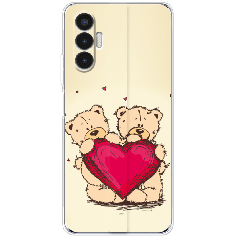 Чехол BoxFace Tecno POVA 3 Teddy Bear Love