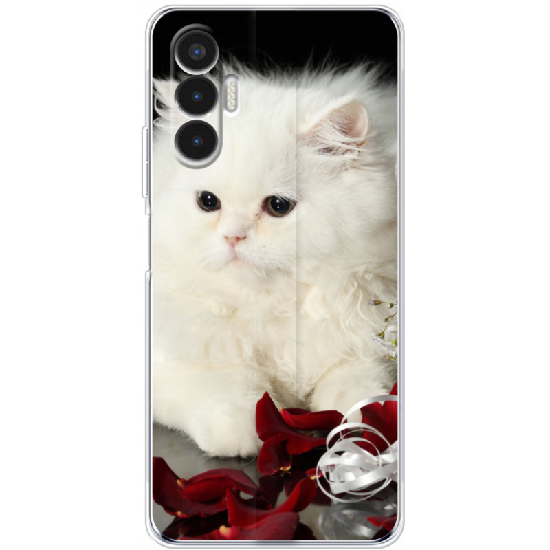 Чехол BoxFace Tecno POVA 3 Fluffy Cat