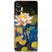 Чехол BoxFace Tecno POVA 3 Waterlily