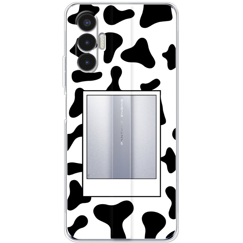 Прозрачный чехол BoxFace Tecno POVA 3 Cow