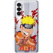 Прозрачный чехол BoxFace Tecno POVA 3 Naruto