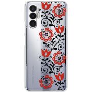 Прозрачный чехол BoxFace Tecno POVA 3 Ethno Ornament