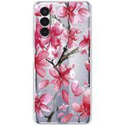 Прозрачный чехол BoxFace Tecno POVA 3 Pink Magnolia