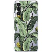 Прозрачный чехол BoxFace Tecno POVA 3 Banana Leaves